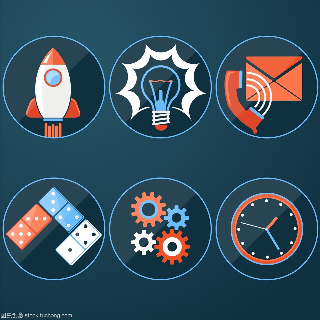 一飛沖天 新業(yè)務(wù)啟動(dòng)圖標(biāo)設(shè)計(jì)中的火箭創(chuàng)意解析